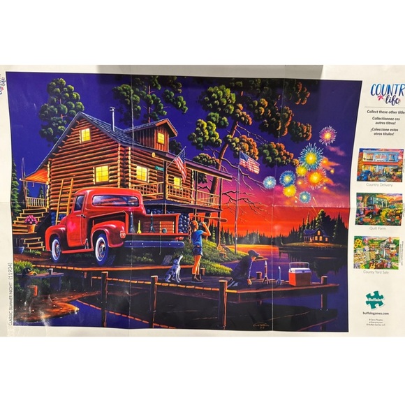 Buffalo Art Of Geno Peoples Classic Summer Nights
1000 Piece Jigsaw Puzzle - Picture 3 of 4